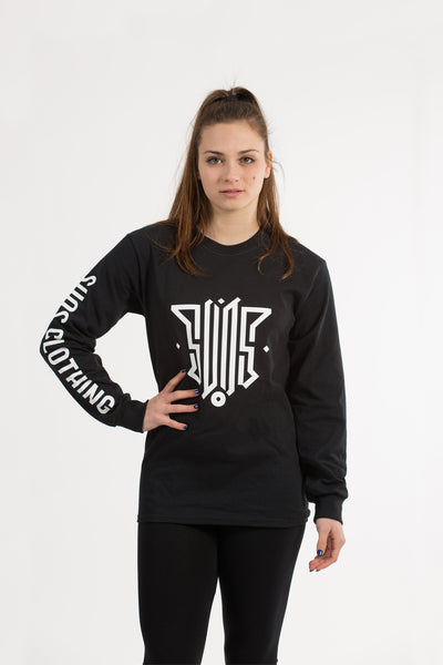 suos clothing abbigliamento streetwear black long sleeves