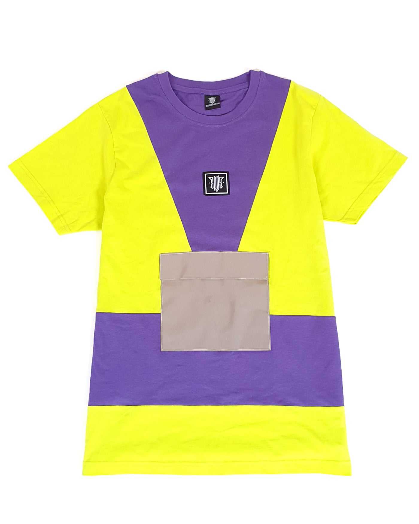T-Shirt Purple Yellow