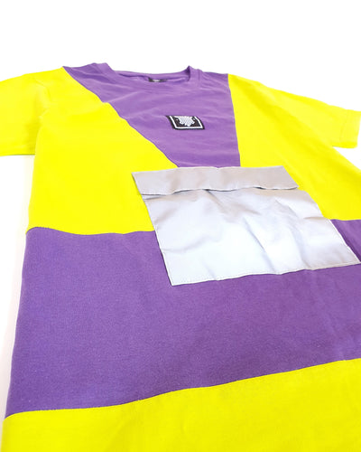 T-Shirt Purple Yellow