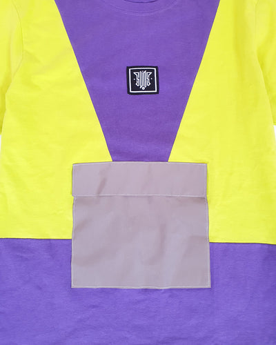 T-Shirt Purple Yellow