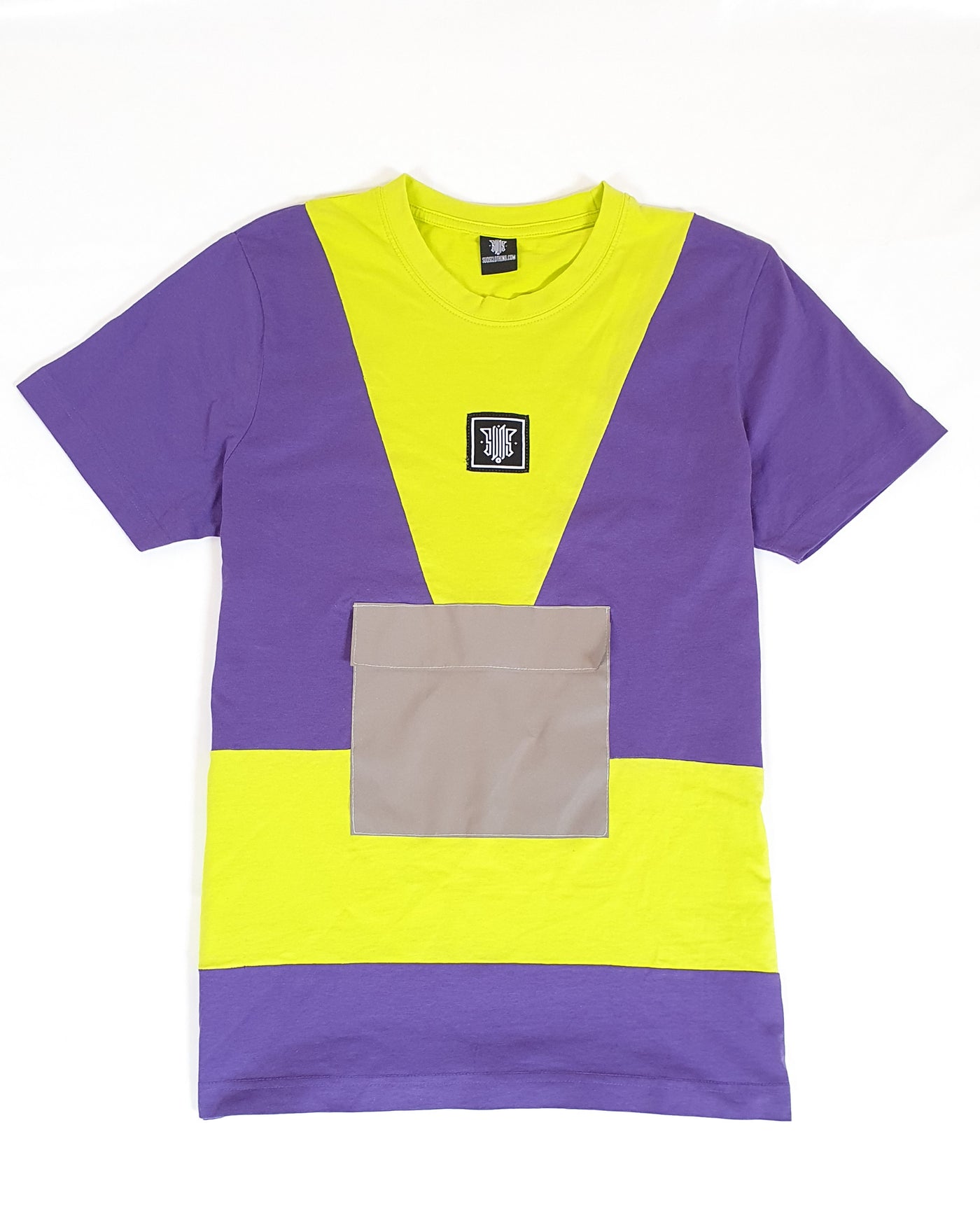 T-Shirt Purple Yellow1